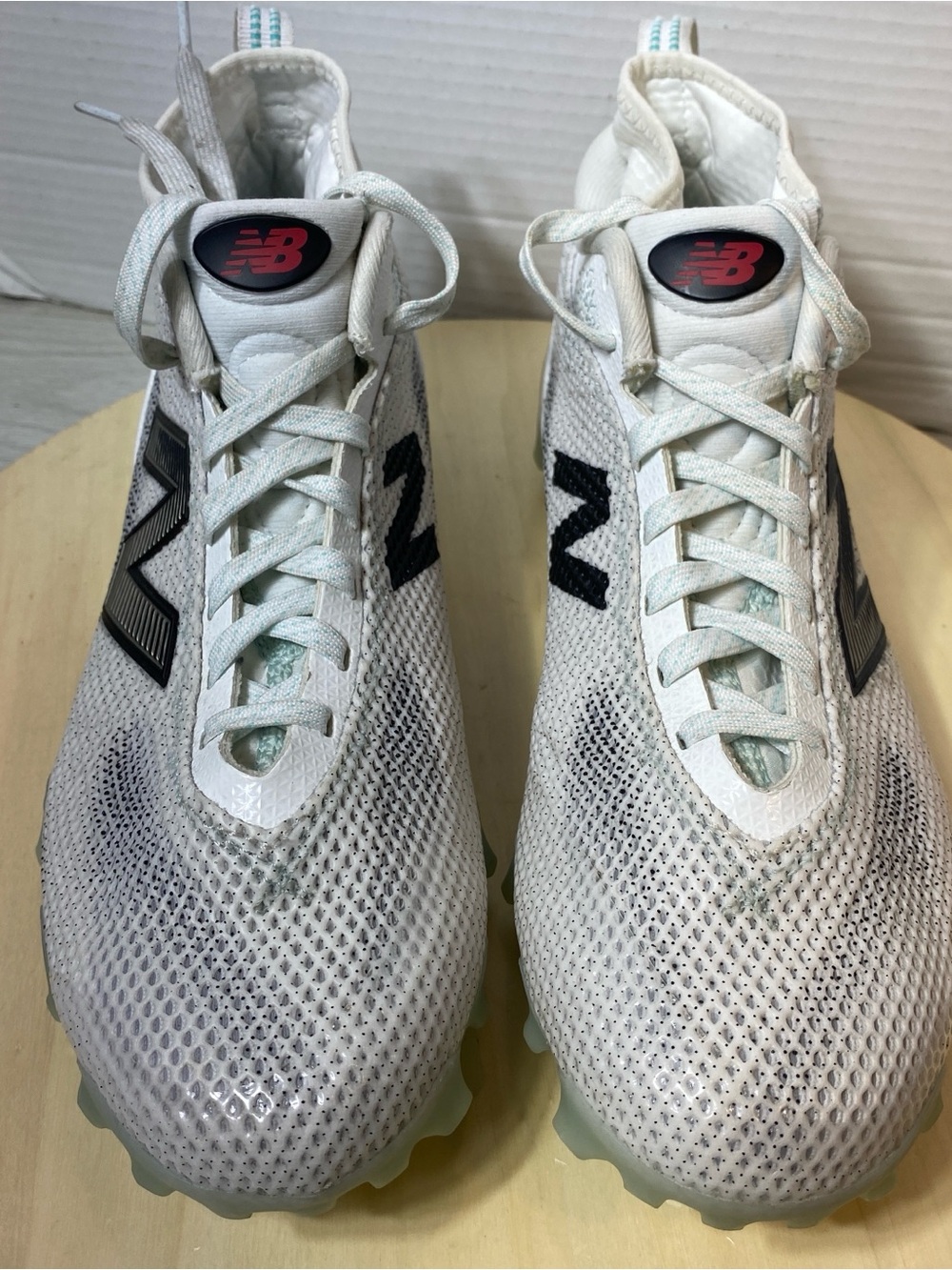 New Balance Freeze LX v5 Lacrosse Cleats White Silver FREEZWT5 Men’s Size 9.5 - Picture 3 of 10
